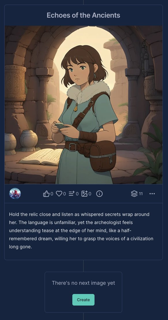 depthtale's tweet photo. Keep building your stories until you are satisfied!
We gave everyone 30 free credits, so you can now try all these new features. https://t.co/PUsZjnTqvv