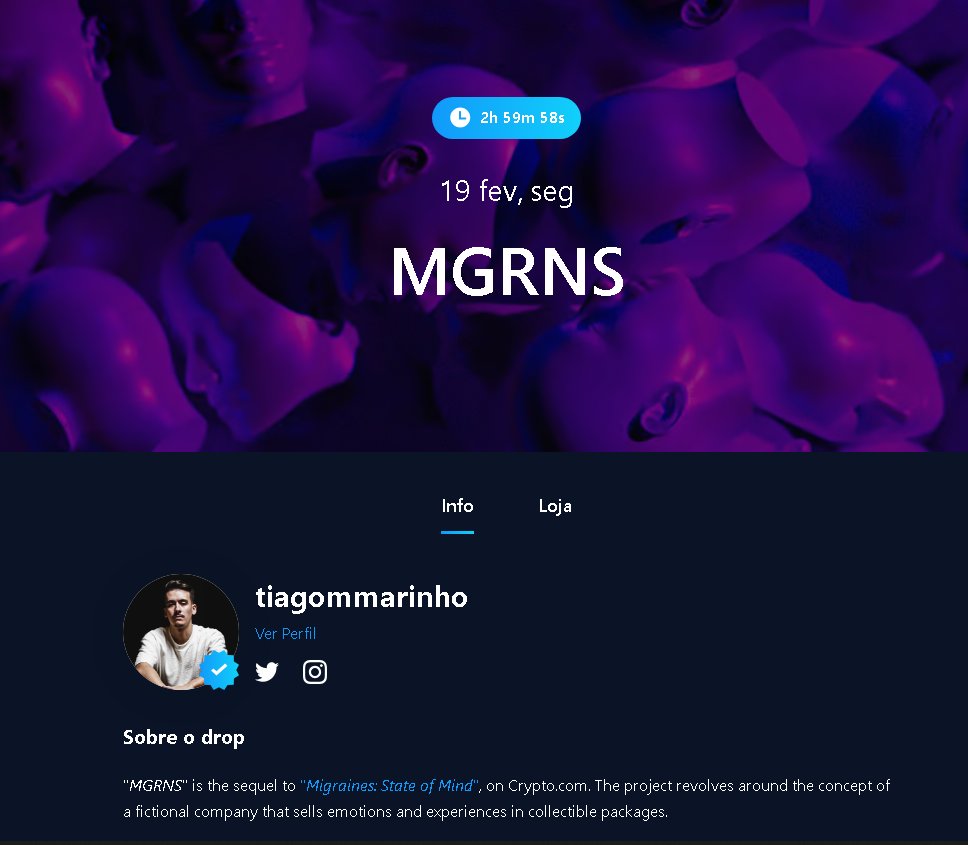 3 hours until my <a href="/cryptocomnft/">Crypto.com NFT</a> drop 🥳