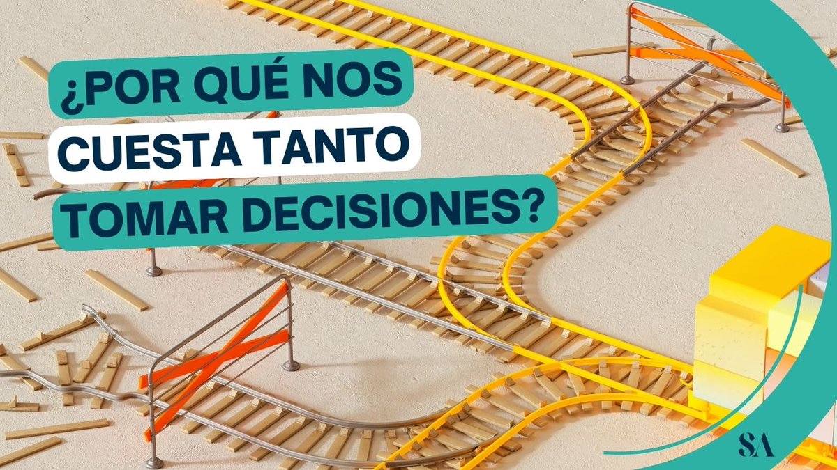 silviaalava's tweet photo. ➡️¿Por qué nos cuesta tanto #tomardecisiones?
Detrás de la parálisis para tomar decisiones suele estar esta idea: solo hay una solución buena, así que ¡debo acertar!
Nuevo vídeo 🎥https://t.co/MehIvg8mL5 https://t.co/JxzHibYf98