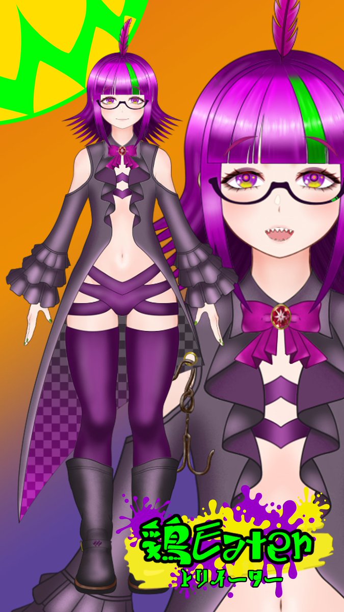 torieater's tweet photo. 自分でイラストを描いたりしながら、主に歌ってみた動画を製作投稿しています「トリイーター」です。古い演歌に歌謡曲、たまには最近の歌も？「見た目と声が違い過ぎる」と言われました。
🎥ʏᴏᴜᴛᴜʙᴇ　https://t.co/eo1QuEGH7O  
総合タグ： #トリイーター    
#Vtuber https://t.co/UKiG4L5npA