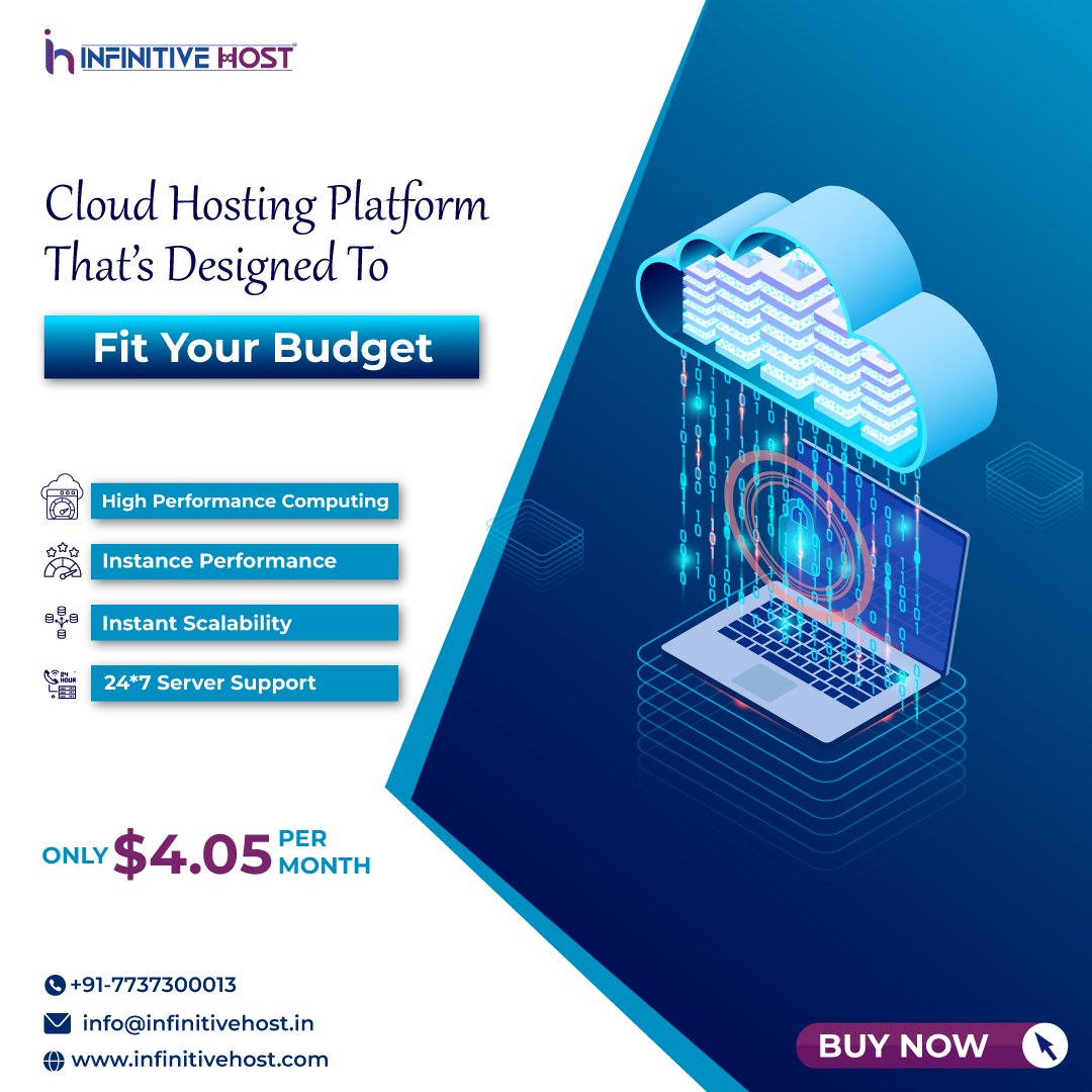 Unleash the power of cloud hosting tailored to your budget! ☁️💰 Don't break the bank, break into efficiency. Click the link in bio for a seamless experience. 

#CloudSavings #BudgetFriendlyTech #EfficientHosting #ClickLinkInBio #TechForYou #ViralTechRevolution