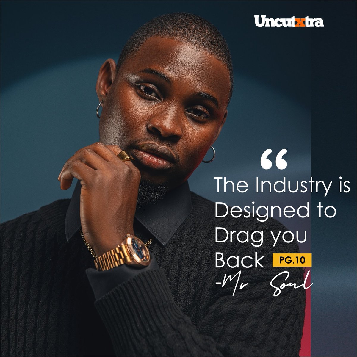 Everyone has their own take on things, and his words hit home. To uncover the insights behind this perspective, secure your copy of the UncutXtra magazine's 15th edition on our website or slide into our DMs to claim yours. Get ready for some real talk! #UncutXtraMagazine