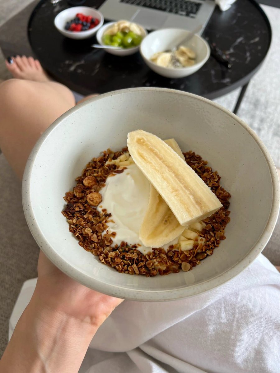 Having a habit of eating breakfast is good for your health.😋🍽