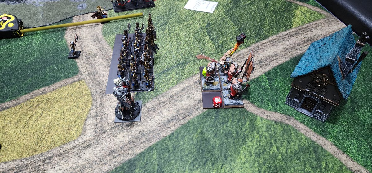Loads of new things learnt today. Ogres being WS3 is not a good thing and sometimes, they run away faster than charging into combat 🤣 Loving the game so far.