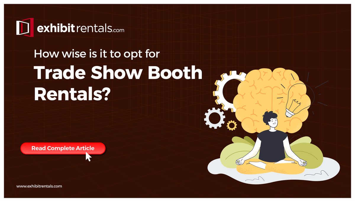 How wise is it to opt for Trade Show Booth Rentals?

visit our website - exhibitrentals.com/how-wise-is-it…

#exhibitrentals #tradeshowdisplay #exhibitdesign #tradeshow #tradeshowbooth #tradeshowboothdesign #tradeshowexhibitrental #tradeshowboothrental