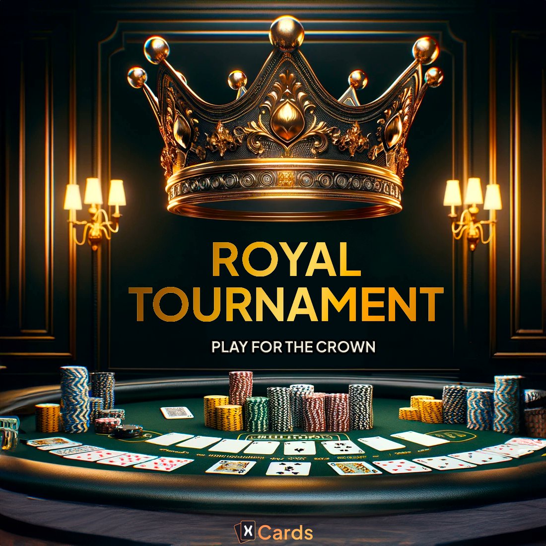 👑 ROYAL TOURNAMENT 👑      

📆 February 21 | 20:00 UTC    

💰 Buy-In: 200 $ROYAL      
💵 Guaranteed prize pool : 5000 ROYAL  

Ready to play for the crown #MultiversX? 😏