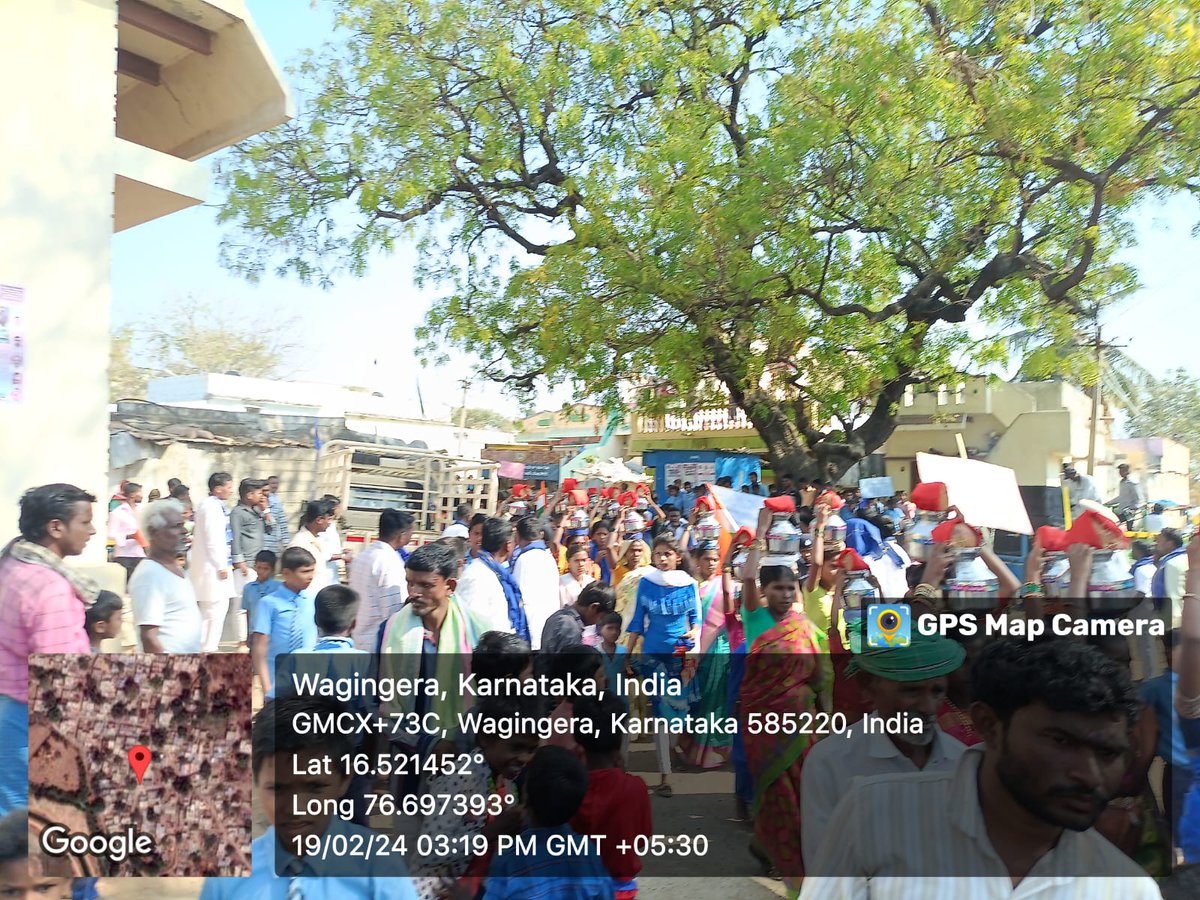 swdkarnataka's tweet photo. ಸಂವಿಧಾನ ಜಾಗೃತಿ ಜಾಥಾ ಕಾರ್ಯಕ್ರಮ ವಾಗಣಗೇರಾ ಗ್ರಾಮ https://t.co/m4kakOpMZ0