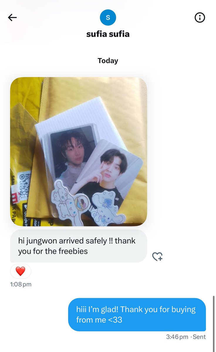 cloudyjunhao's tweet photo. #cjhfeedbacks 💌 https://t.co/mdrkaTXvvD
