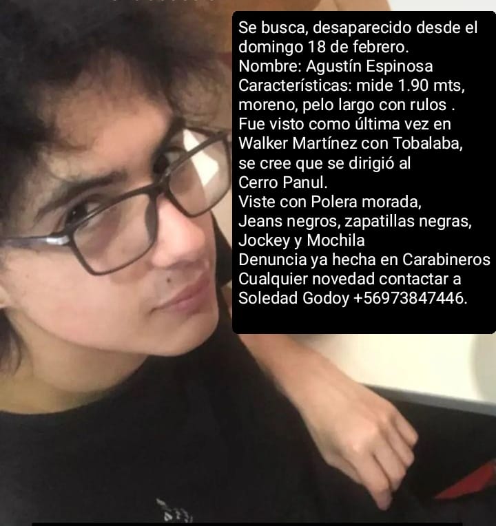 elquillayino's tweet photo. Ayudemos a encontrar a esta persona.
#laflorida #lafloridacity #lafloridachile #lapintanacity #puentealto #lagranja https://t.co/D4BFppj8r9