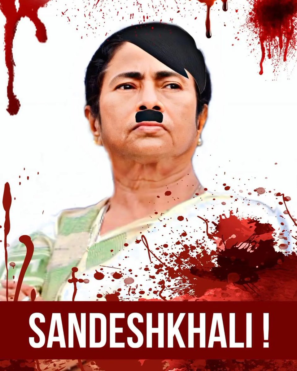 PranabMahataPm's tweet photo. ধর্ষকের সমর্থক মমতা হিটলার হায় হায়
#SaveSandeshKhali https://t.co/Yb46NuLGZ7