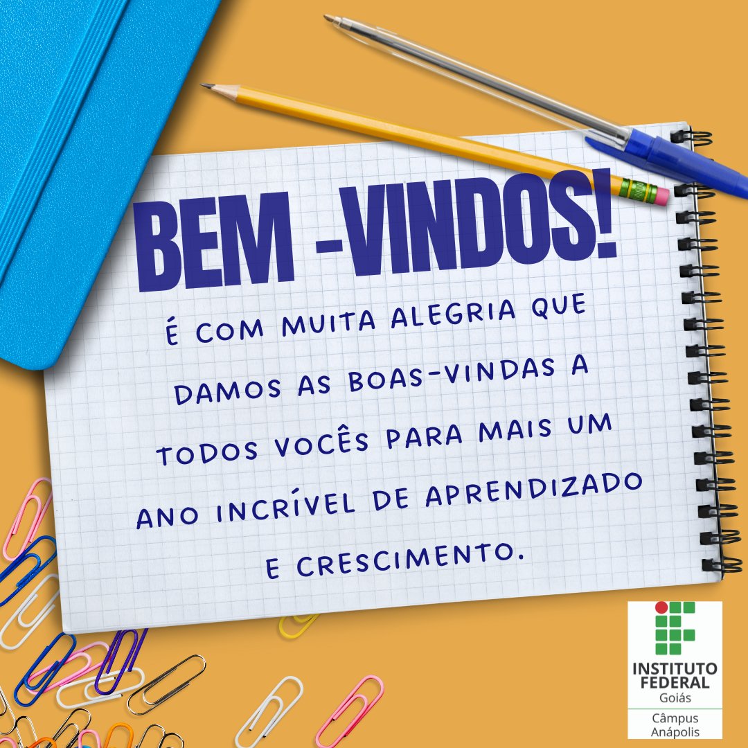 IFG_Anapolis's tweet photo. 👏👏Estamos animados para compartilhar este novo capítulo com vocês e ajudá-los a alcançar todo o seu potencial.
Vamos juntos fazer deste ano memorável!
#BemVindos #AnoLetivo2024 📚✨ https://t.co/ZnjzK2YLNz