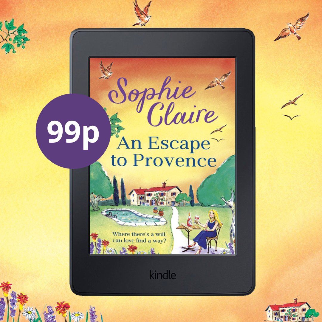 SClaireWriter's tweet photo. Just a reminder that #EscapeToProvence is only 99p in February!
Featuring a rundown French farmhouse & a hidden will, let me transport you to the sunny south of France in this sensual romance. https://t.co/DfoT8Rcfnh ππ π«
@HodderFiction https://t.co/hoUMxQlcEa