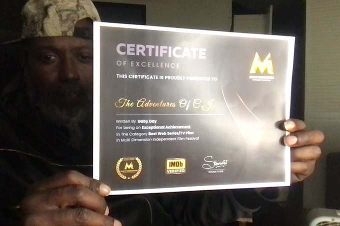 This Certificate feels way better in person! 😃🎥❤️ I want to thank you guys for picking my project!  Which