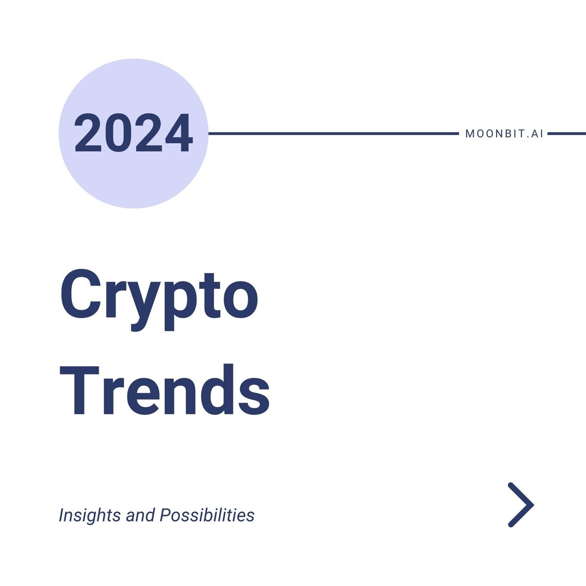 Moonbitai's tweet photo. Wondering what's shaking up the crypto space in 2024 and what trends could shape the future beyond? Dive into the hottest trends making waves.

#CryptoTrends2024 https://t.co/4kRoM76Hmj