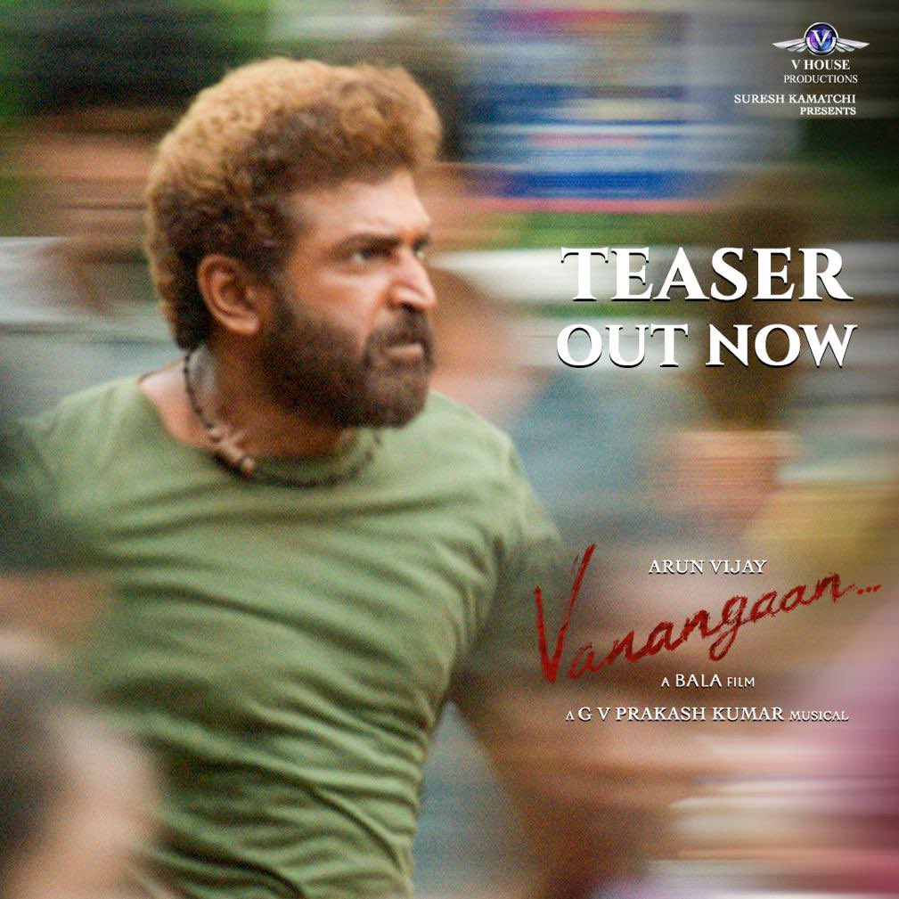 gvprakash's tweet photo. THE Director  #Bala 's #Vanangaan teaser Out Now!

https://t.co/3G4K3L7QVI

@arunvijayno1
@gvprakash
@roshni.prakash
@i_am_samuthirakani
@directormysskin
@sureshkamatchi
@silva_stunt
@gurudhev_rb
@artdirectornagu
@sathishsuriyaofficial
@rithuzzzzz
@a._john_pro
@memsundaram
@elayaraj4u

#VHouseProductions #Bstudios