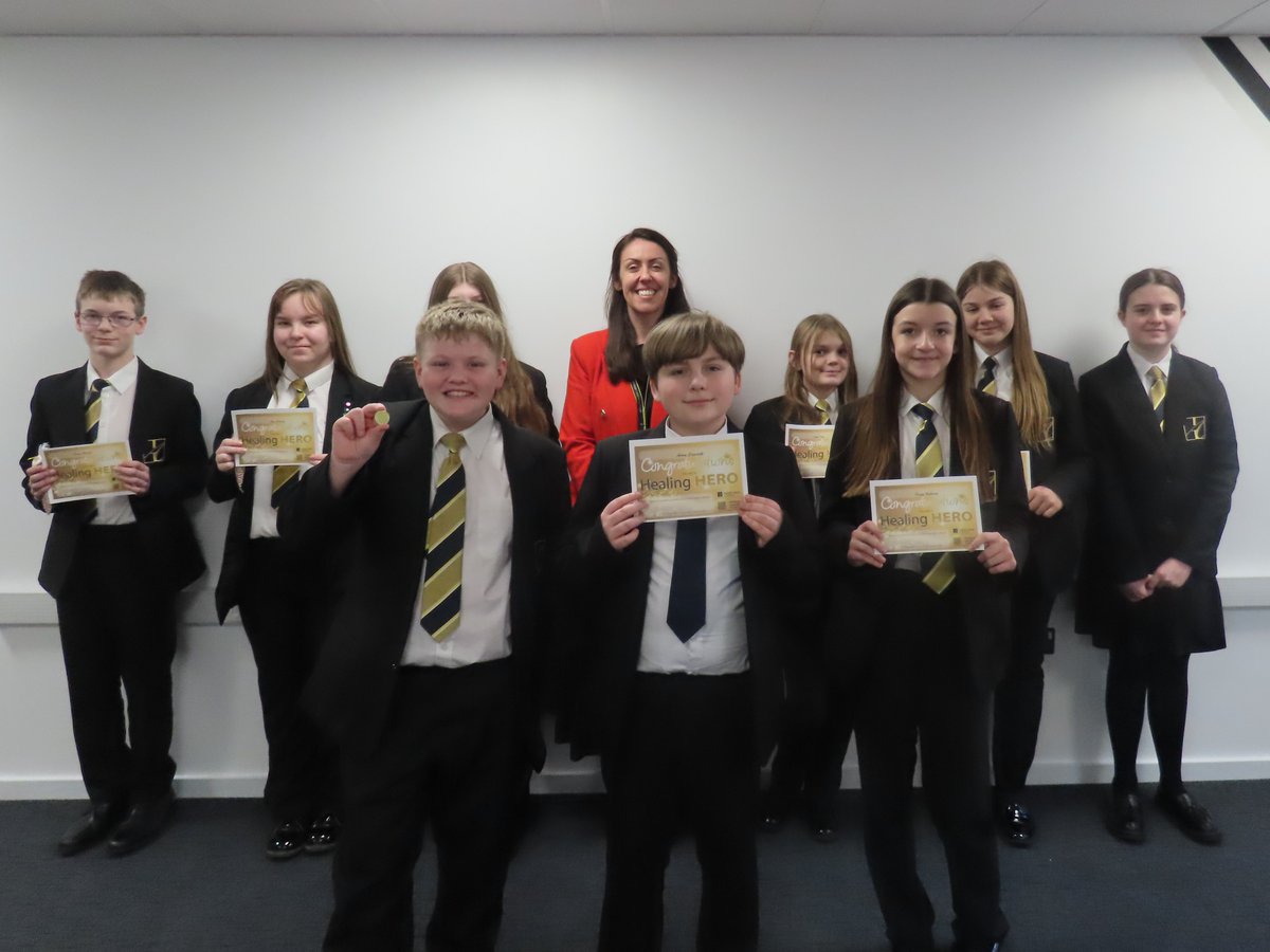 Healing Heroes!
Here are the fab students who made considerable achievements both in and outside of school during the week before half term.
#praiseculture
#healingheroes