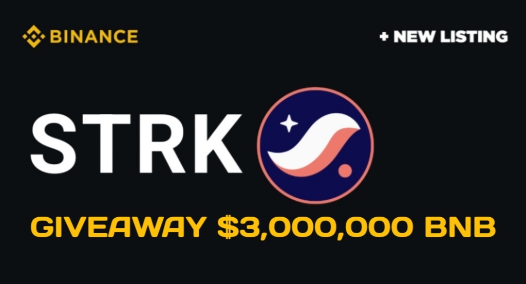 _saturnsz's tweet image. #STRK X #Binance Giveaway $3,000,000 in #BNB 

For 8888 each will receive 337$ 🔥

🔸Follow us
🔸Retweet &amp;amp; like pinned post 📌
🔸Comments #BNB (BEP20) address

Distribution after 8888 retweet ⏳

#Binance will list $STRK soon
Buy $STRK on pancakeswap
