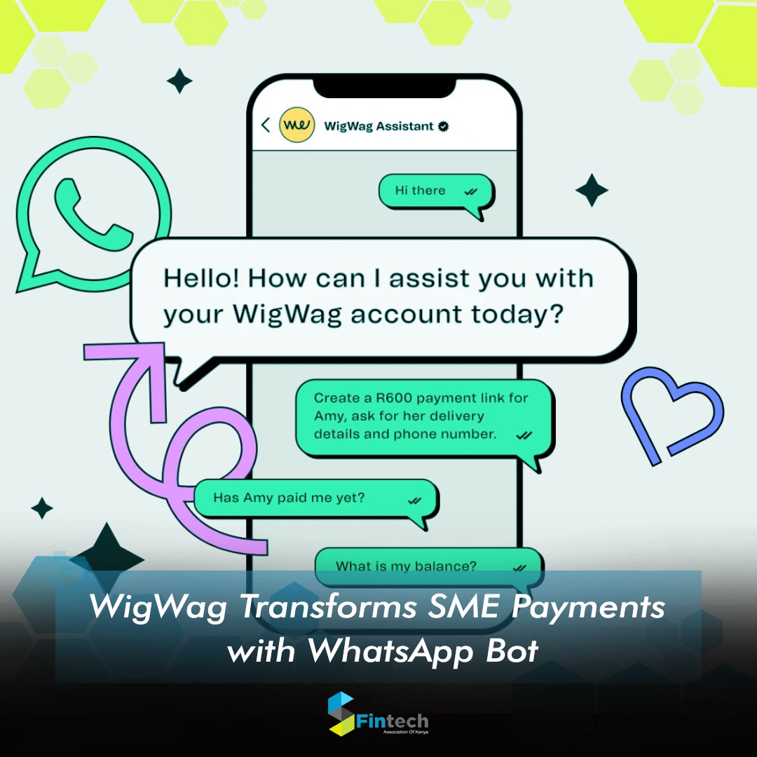 🚀 Exciting news from WigWag (Powered by Stitch)! 📱 Their AI-driven bot, launched on WhatsApp, is revolutionizing payments for SMEs. 💼💳 #FintechRevolution #DigitalPayments #WhatsAppBot