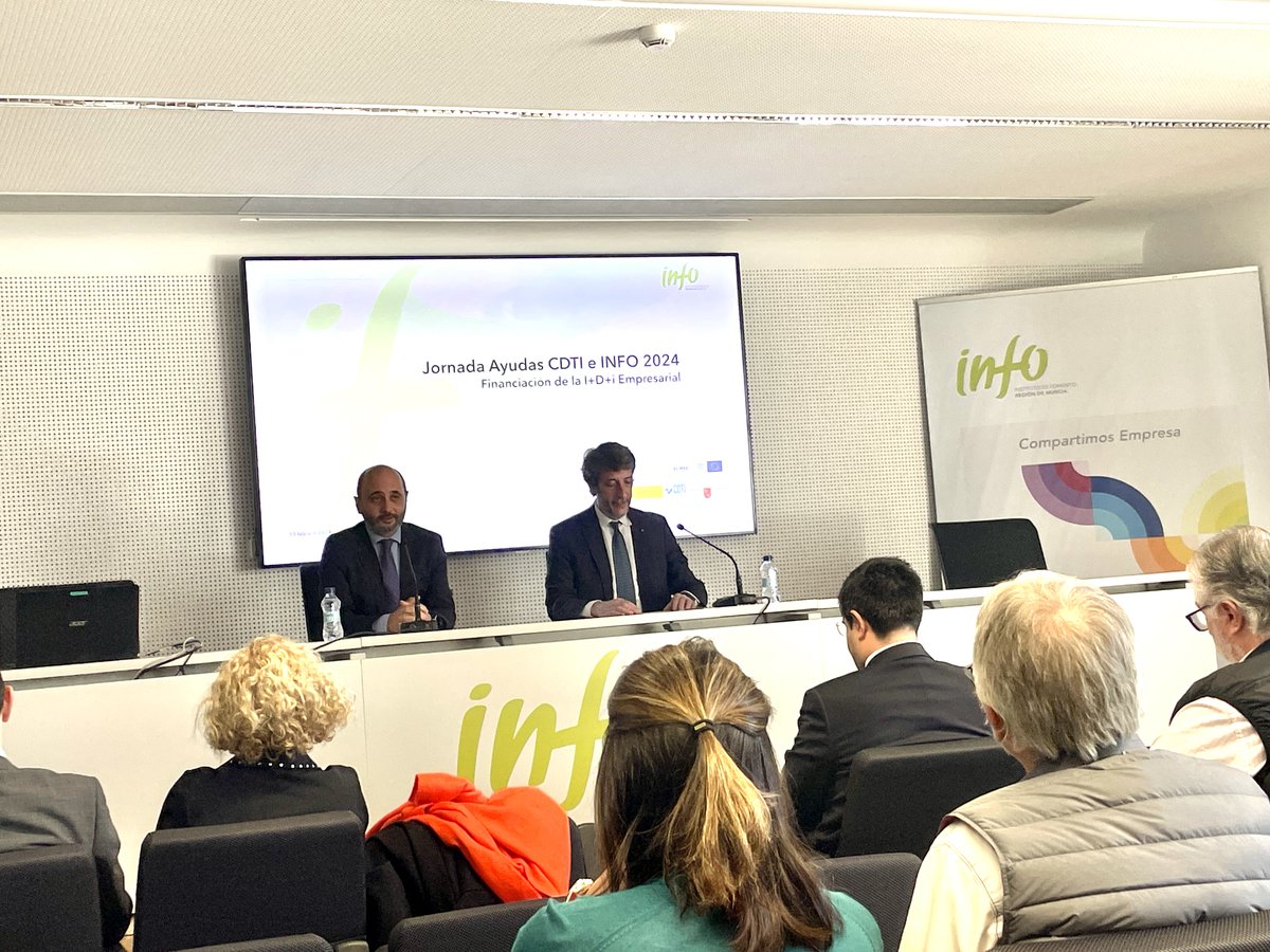 💡Asistimos a la jornada organizada por el <a href="/CDTI_innovacion/">@CDTI_innovacion</a> sobre las nuevas ayudas para fomentar la I+D empresarial junto al <a href="/infoRMurcia/">Instituto de Fomento</a>. 
Como parte de la <a href="/RedPIDI/">Red PIDI</a> recuerda que podemos ayudarte a solicitar estas subvenciones para tu empresa.
cetem.es/ayudas-y-subve…
