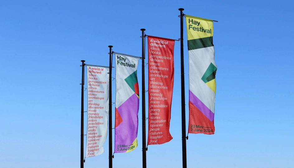 creativeboom's tweet photo. EDIT's new identity for Hay Festival Global better evokes its 21st-century mission https://t.co/fmFggS4i9o https://t.co/XTUdHbCQwM