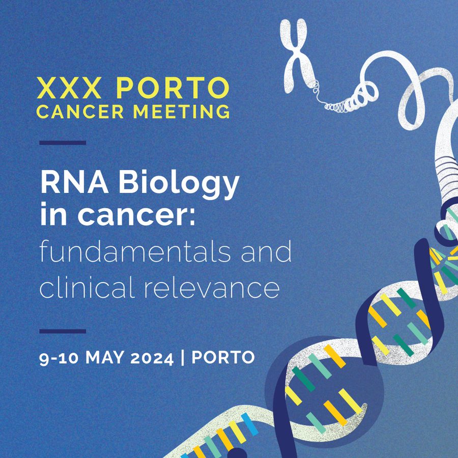 Good news! We extended the deadline for abstract submission. Join us and discuss your work on #RNA biology in #cancer at the 30th Porto Cancer Meeting!
🔎lnkd.in/d9QGwB5U

🗓 Abstract submission: 26 February 2024
🗓 Early bird registration: 15 March 2024
#i3Sevents #UPorto