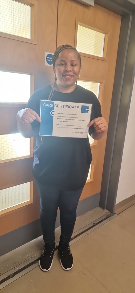 anjealder's tweet photo. Another care certificate award... well done Linda Anwuna#keepupthegoodwork https://t.co/kv8tSVtBsk