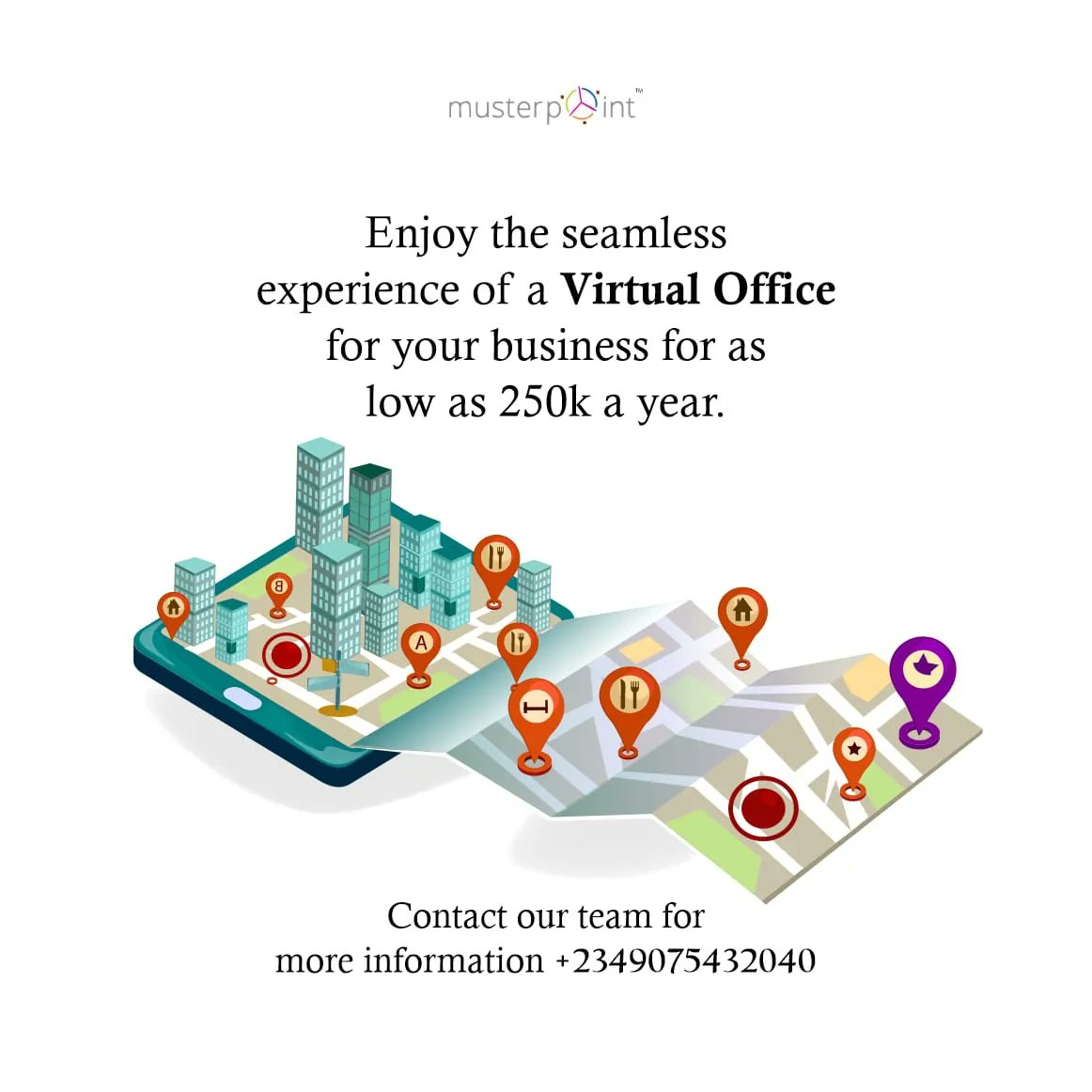 musterpoint_co's tweet photo. ๐ Work your way this week!
Swipe to see exclusive offerings for you at MusterPoint Ogba.
There is a space for you with us. For more enquiries, please call 09075432040
#coworkingspace #musterpoint https://t.co/qU80qenESf