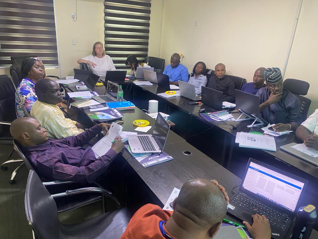 Pilot Exercise with Stakeholders on priority & key thematic areas on GHG Inventory Preparation (Data Collection, Emission Estimation, Reporting, QA/QC) & the use of IPCC Guidelines & IPCC Software. @BalarabeAbbas_ @SalakoIziaq @iniabiolawe @UNFCCC @EUClimateAction @EUinNigeria