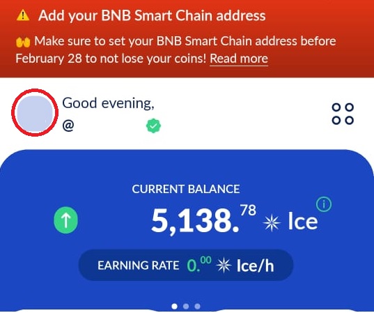 Ketan_Patell's tweet photo. Make sure to set your BNB Smart Chain address before 28-Feb. It is Mandatory. Compulsary.
https://t.co/vj7L0AJ9F1
#icenetwork #icekyc #icenetworkupdate #iceupdate #icetoken #icelisting https://t.co/7zVUprtk6x