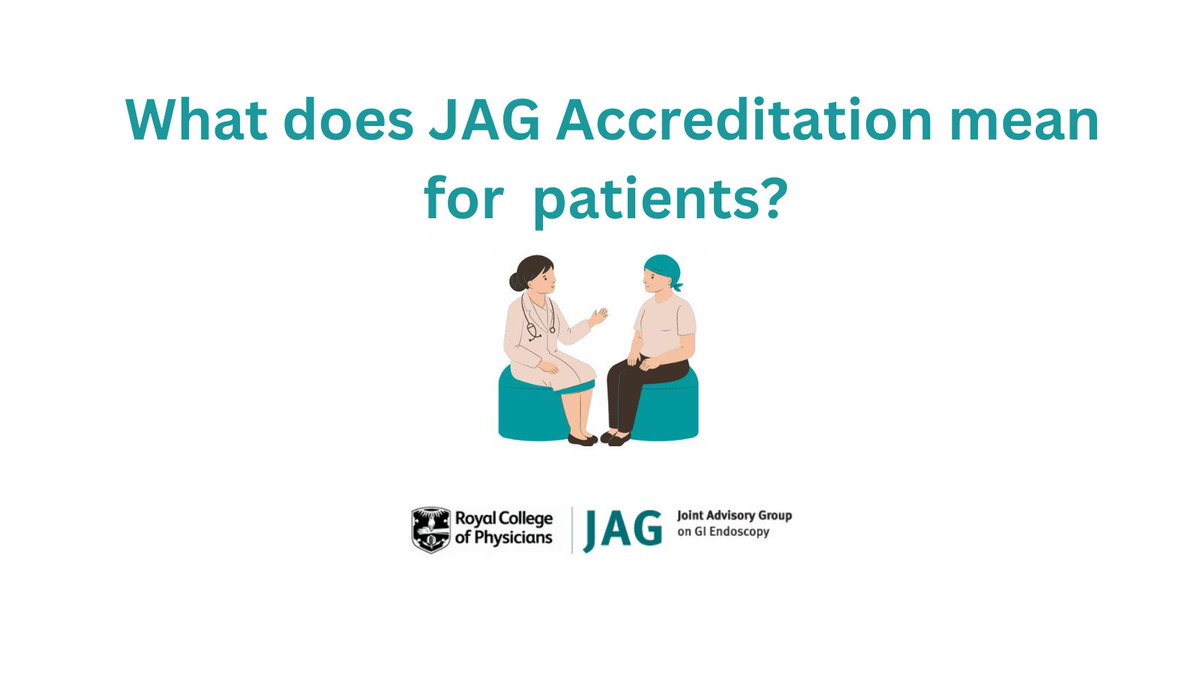 Ever wondered what JAG Accreditation means for patients? Check out our information page to find out more thejag.org.uk/information-fo…