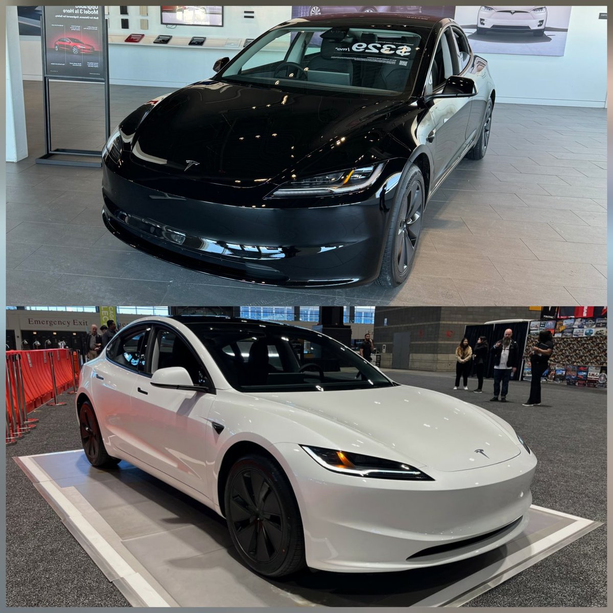 NEW TESLA IN BLACK OR WHITE?