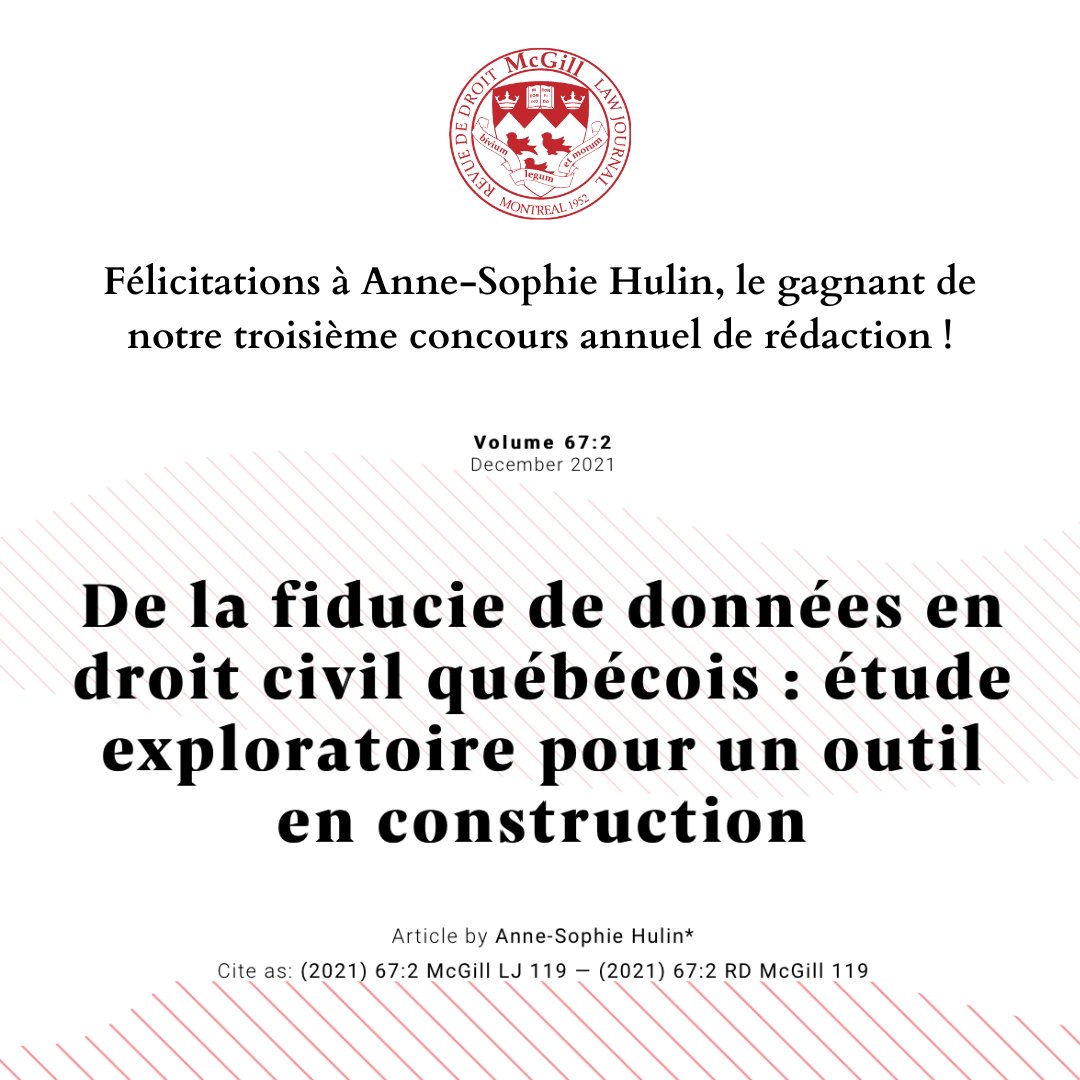 Félicitations à Anne-Sophie Hulin, la gagnant du concours de rédaction de cette année!