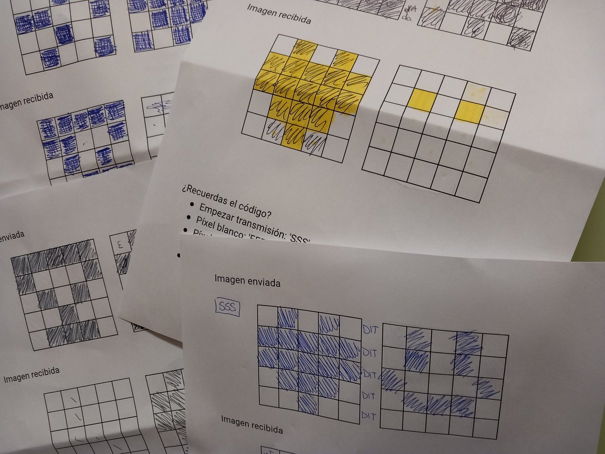 ealvarez_castro's tweet photo. La codificación y decodificación de señales es la base de los protocolos de comunicación que utilizamos hoy en día ¡Increíble experiencia en el IES Miguel de Cervantes realizando un taller sobre SSTV por el #DiaDelaMujerylaNiñaenlaCiencia!  🚀💻 #STEM @ARISS_Intl #SSTV https://t.co/dmotqVZUt0
