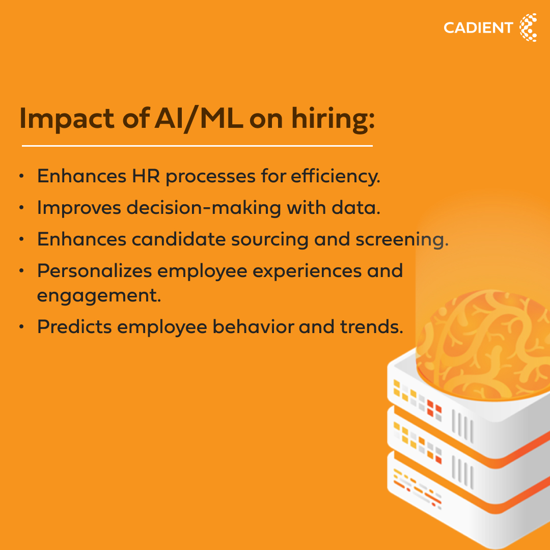 Did you know? 34% of professionals seek AI integration. Dive into AI-driven HR with Cadient for revolutionary recruitment strategies: cadienttalent.com/hire-better/ #talentacquisition #recruitment