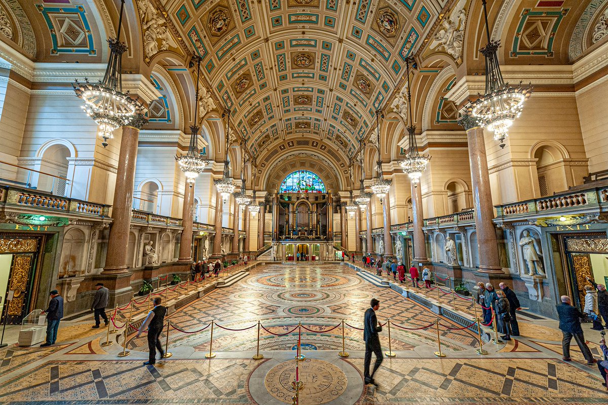 St George's Hall, #Liverpool and the Minton tiled floor.