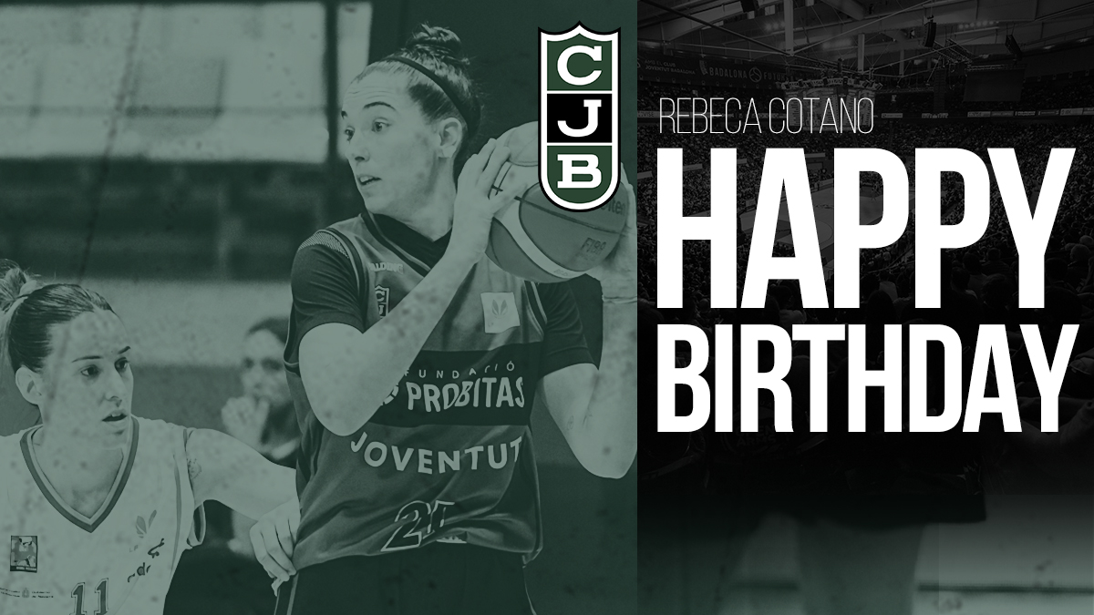Penya1930's tweet photo. 🎂 Per molts anys, @RebecaCotano!

💚🖤 De part de tota la família de la Penya, que passis un gran dia. Felicitats!

#BadalonaÉsFutur https://t.co/oLedYs5fdA
