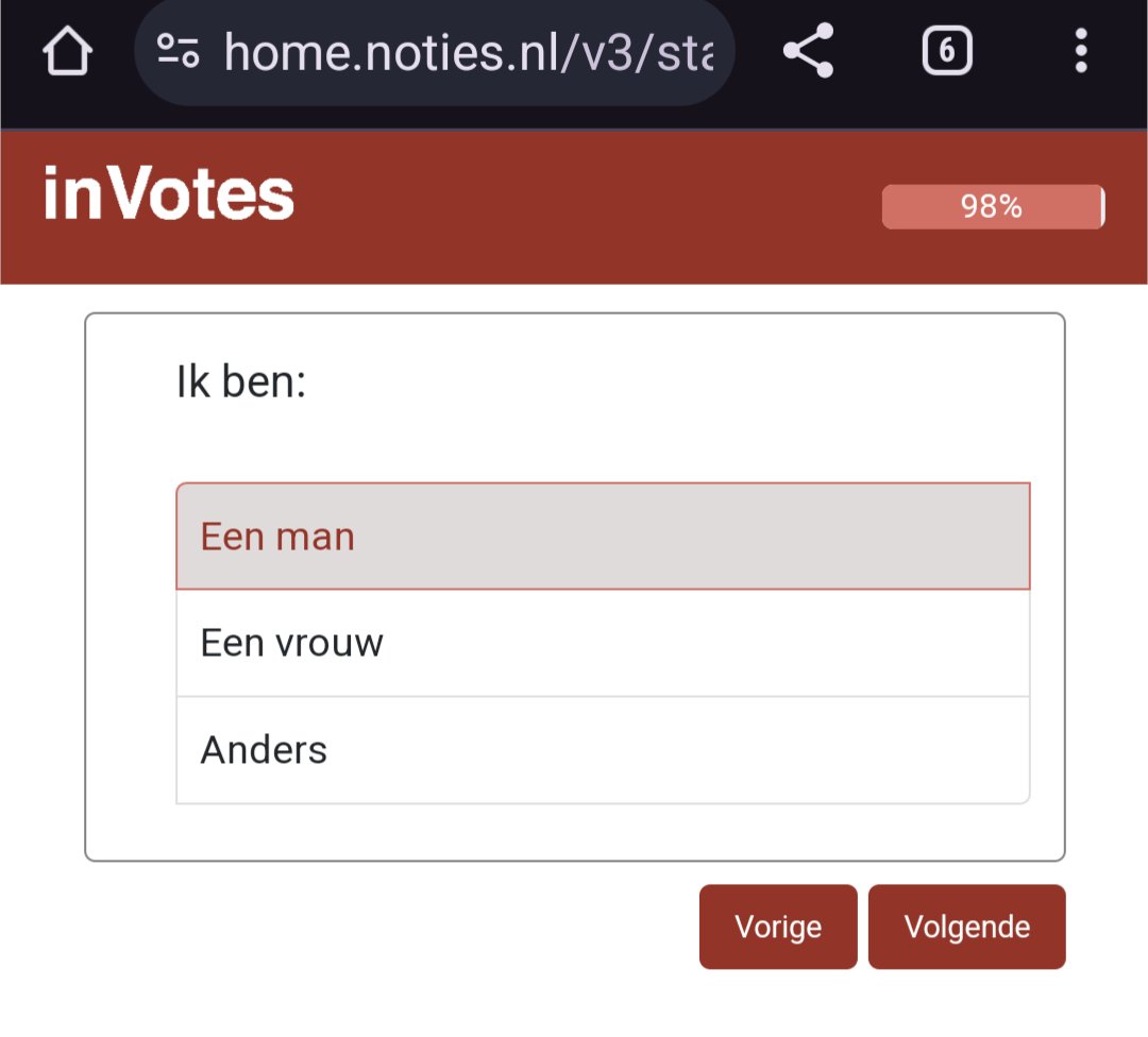 NLfeest's tweet image. Jaarlijks moet ik van peilingbureau #InVotes aangeven of mijn gegevens nog juist zijn.

Gaan ze er echt vanuit dat ik jaarlijks van geslacht wissel?

🤪🫣🤪🫣🤪🫣🤪🫣

#koekoek #knettergek