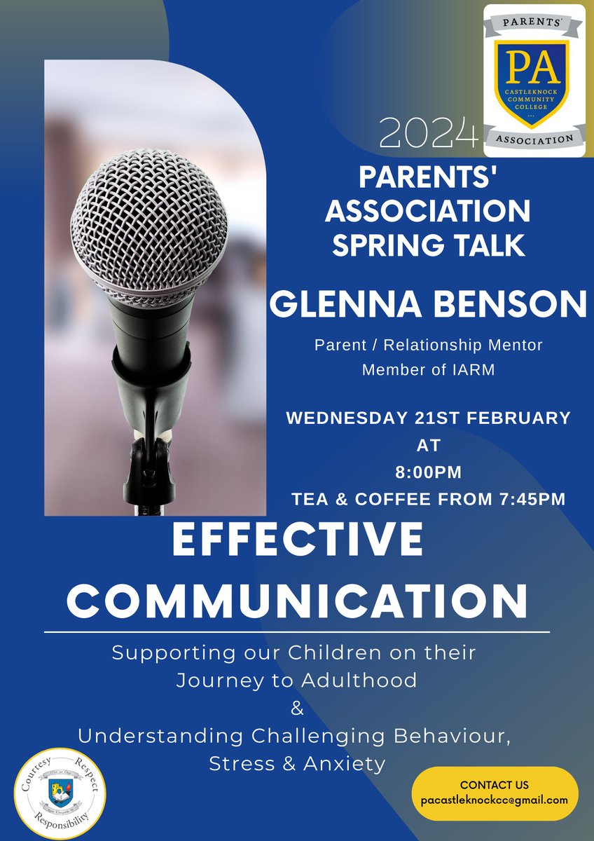 CCCPA2's tweet image. Join us this Wednesday for our Spring Talk with Glenda Benson - details below!