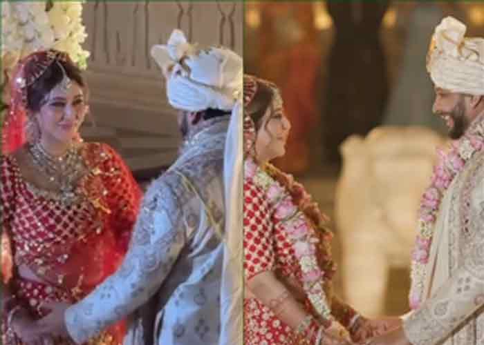 yespunjab's tweet photo. Sonarika Bhadoria ties knot with Vikas Parashar in a royal-themed wedding
#SonarikaBhadoria #VikasParashar #RoyalTheme #Wedding #BollywoodCouple #Bollywood #Yespunjab
https://t.co/mLw1jix2Em https://t.co/wQOGCDuqS1
