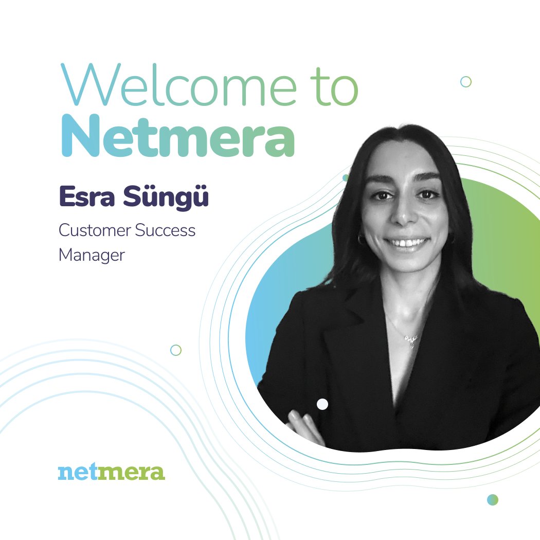 We're welcoming Esra, our newest Netmerian, as a Customer Success Manager at Netmera! We wish her success on this exciting journey and gurantee that we will achieve wonderful things together 🎉