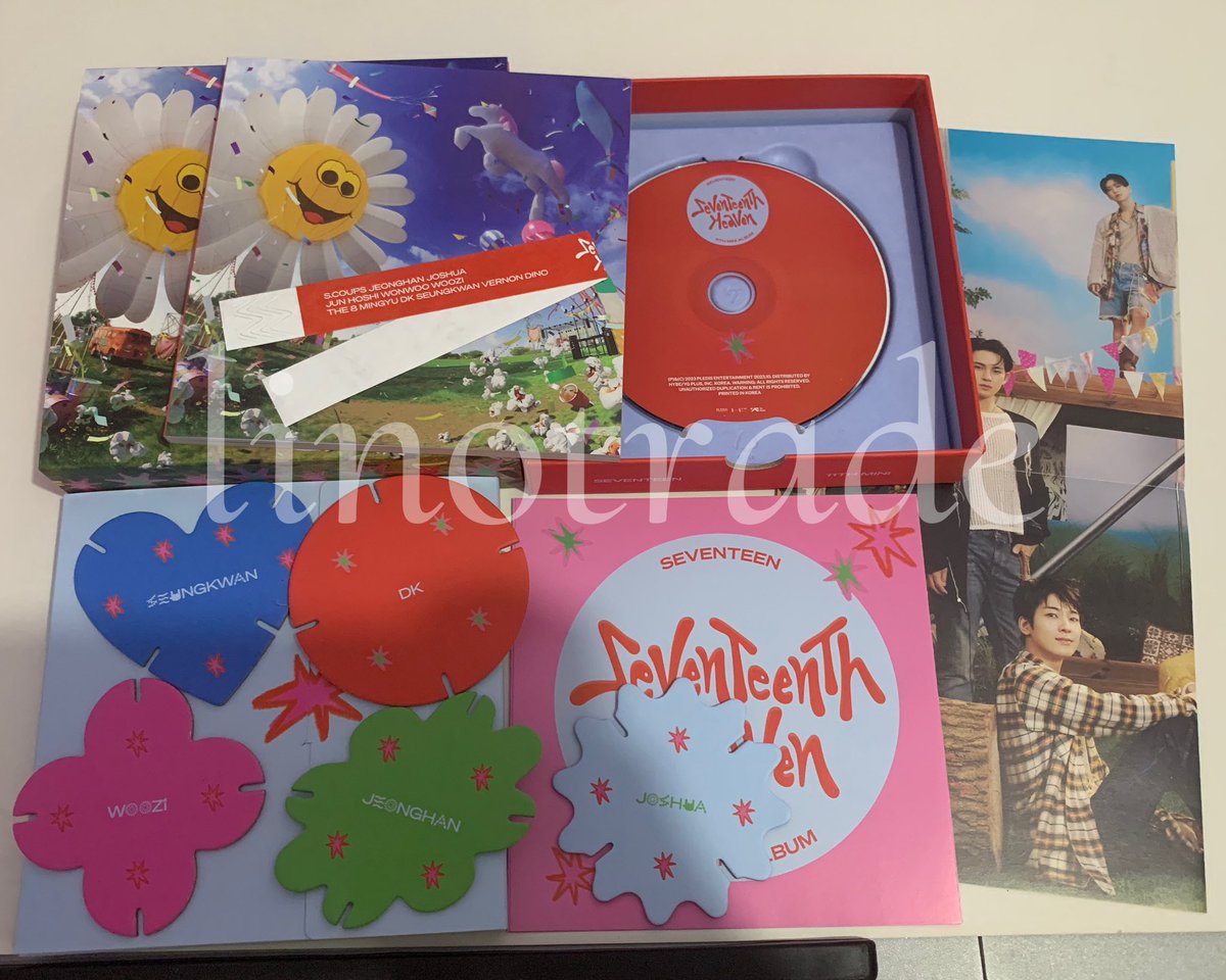 linotrade's tweet photo. wts lfb ph | #linotradesells

• Seventeen Seventeenth Heaven Regular Version Unsealed 

🏷️ svt hvn reg 5:26 2:14 10:23 first press
  
↳ ₱185 each | ₱530 set can do 3 days dop

- inclusions are as seen in the photos below
- x sensitive
- if set w/ ftb butterfly freebie https://t.co/qH6IcIoUzm