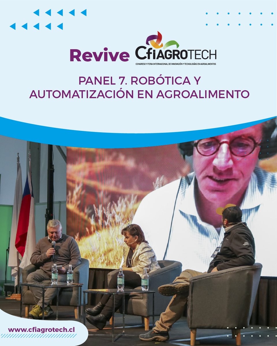 Panel 7: Robótica y Automatización en Agroalimento
🔗 youtu.be/BKkvcgAK3Ts

Explora el futuro de la robótica y la automatización en los agroalimentos. ¡Haz clic para ver!