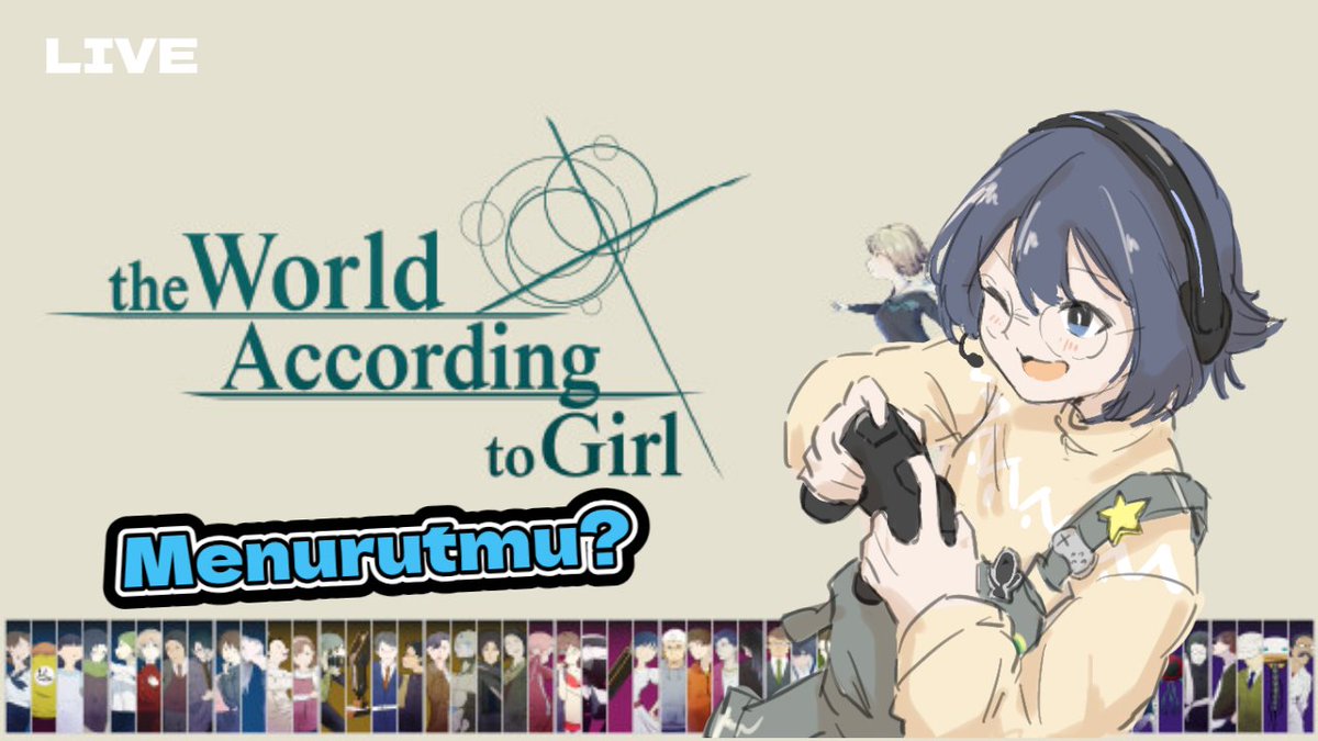 Ceiruu's tweet photo. [The World According To Girl] Cewek harapan terakhir dunia?(bukan gweh)
WR: https://t.co/PMm1e7vrC0
Time : 19:00 WIB (semenit lagi hehe)
#CeiLive #TheWorldAccordingtoGirl https://t.co/i58xbzwejS