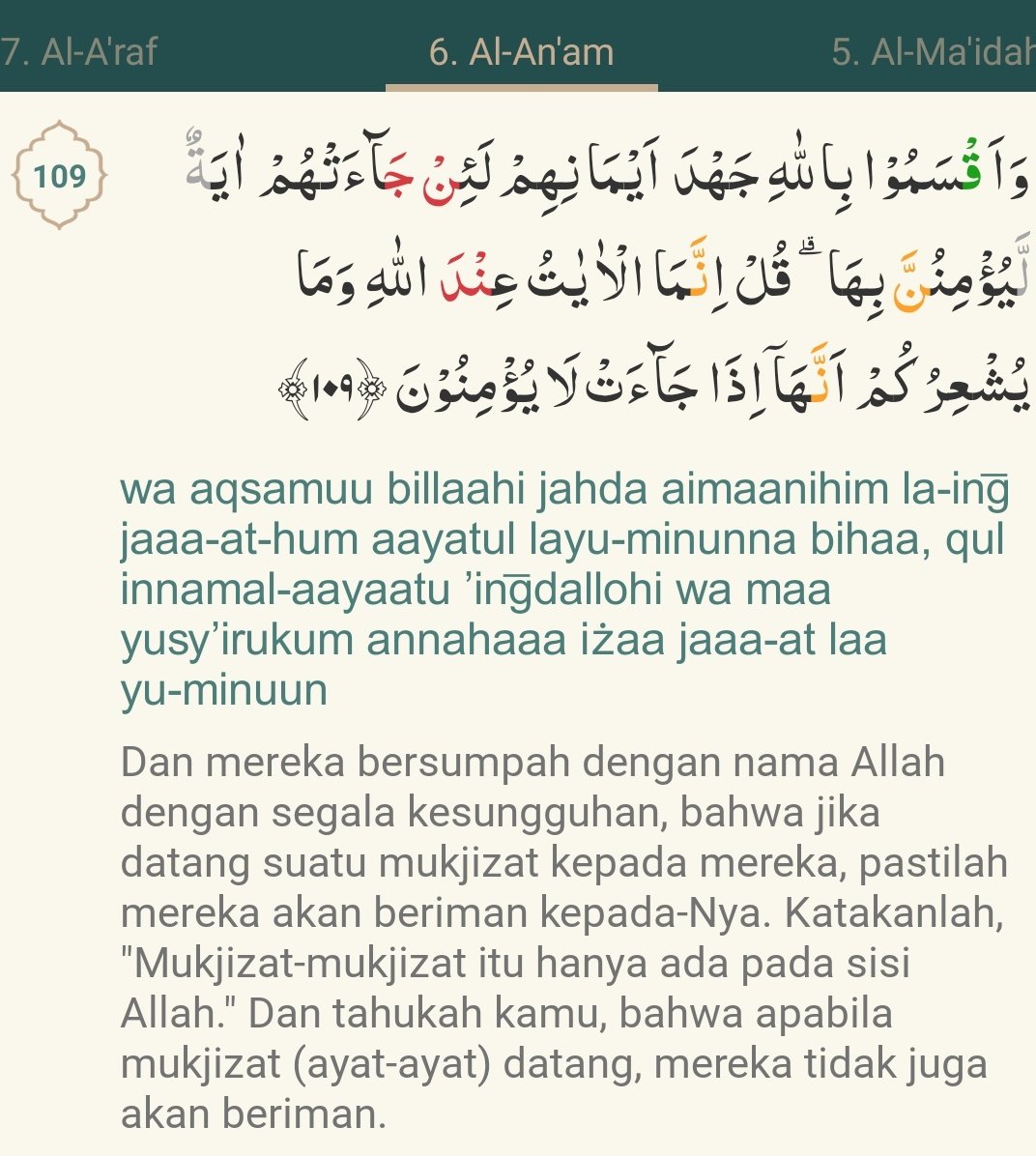 <a href="/tanyakanrl/">Tanyarl 💚</a> Alasan simpel nya karena ada ayat ini nder. Di setiap negeri pasti ada mukjizat yg d turunkan &amp; pemberi peringatan, tapi ketika mukjizat itu turun, manusia (yg jiwa ny berdosa) tetep gaakan beriman.