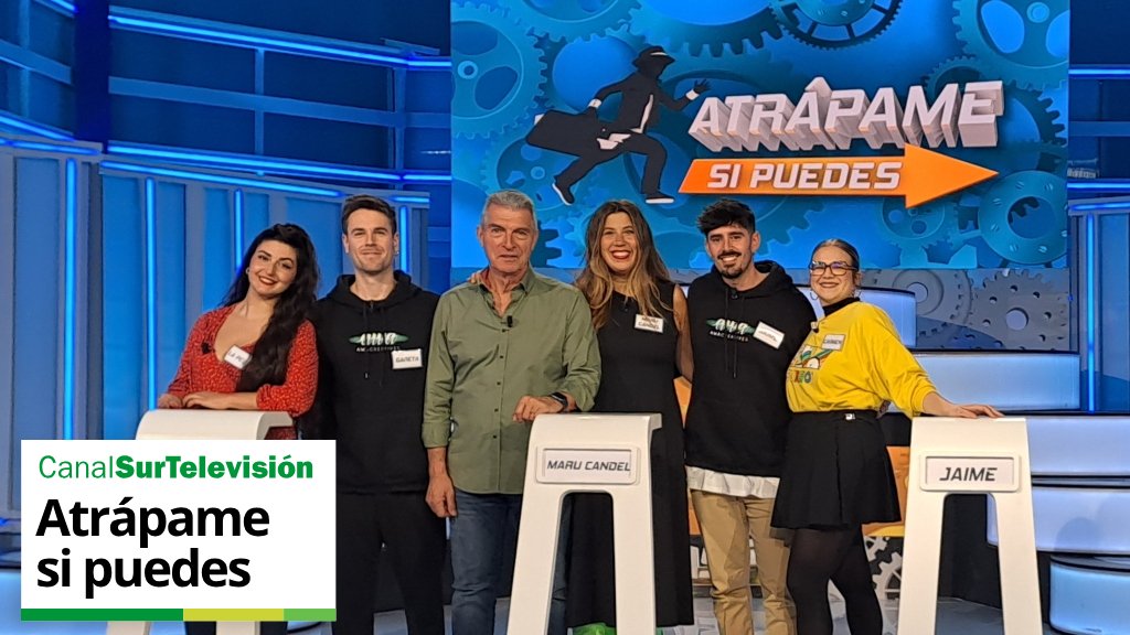 canalsur's tweet photo. Esta noche, nuevos concursantes se enfrentarán en @AtrapameCS

Con un bote de 13.600 euros 💰💸

🏆🪜 ¿Acertarán nuestras preguntas? 😎

🗓️ Lunes
21:50 | CanalSur TV

🗣️ @ManuelSarriac

Más ℹ️ 👇🏻
🌐 https://t.co/gqA9t3iG07

📲 #SomosMás https://t.co/otuW843p2x