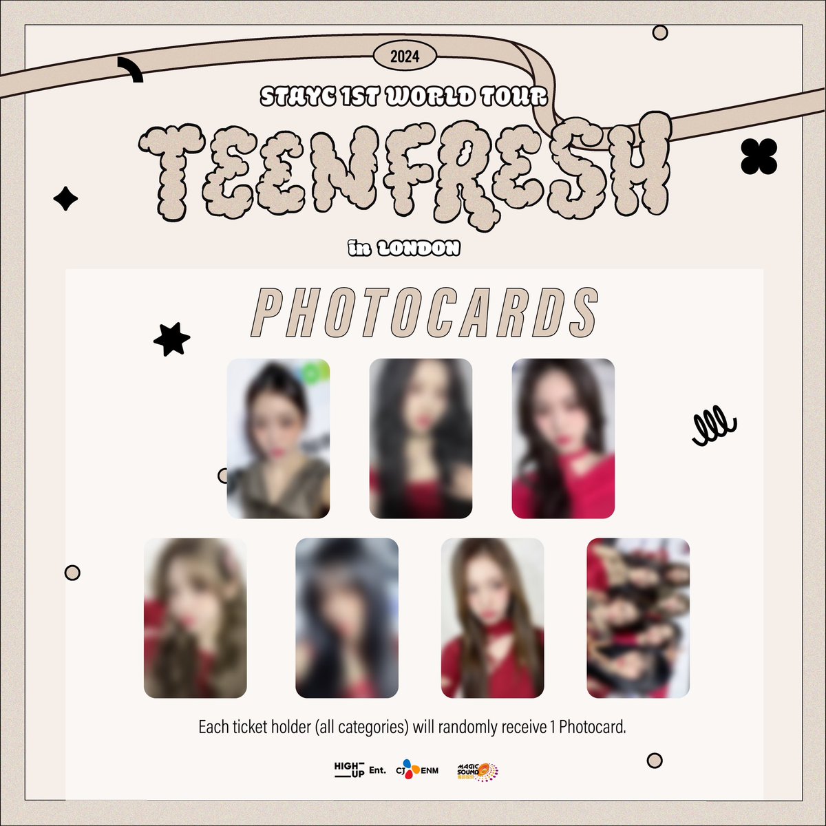 stayc セウンteenfresh ベルリンBerlin トレカ