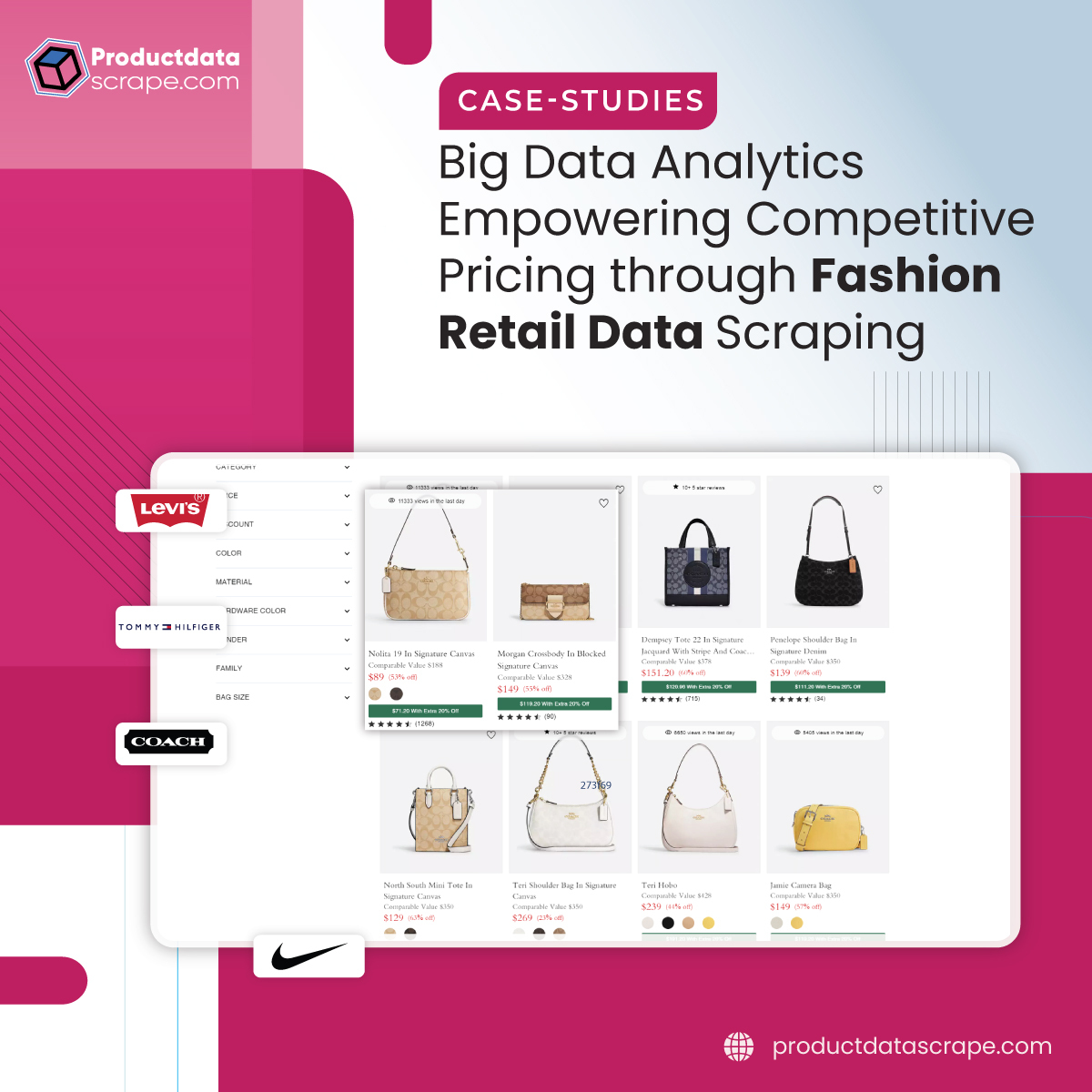 ProductScrape's tweet image. #FashionRetailDataScraping enables informed decision-making, trend analysis, and strategic planning for retailers in a dynamic market.

Know More:productdatascrape.com/fashion-retail…

#ScrapeFashionRetailData #FashionRetailDataScraper
#FashionRetailDataExtraction 
#Unitedstates  #Canada