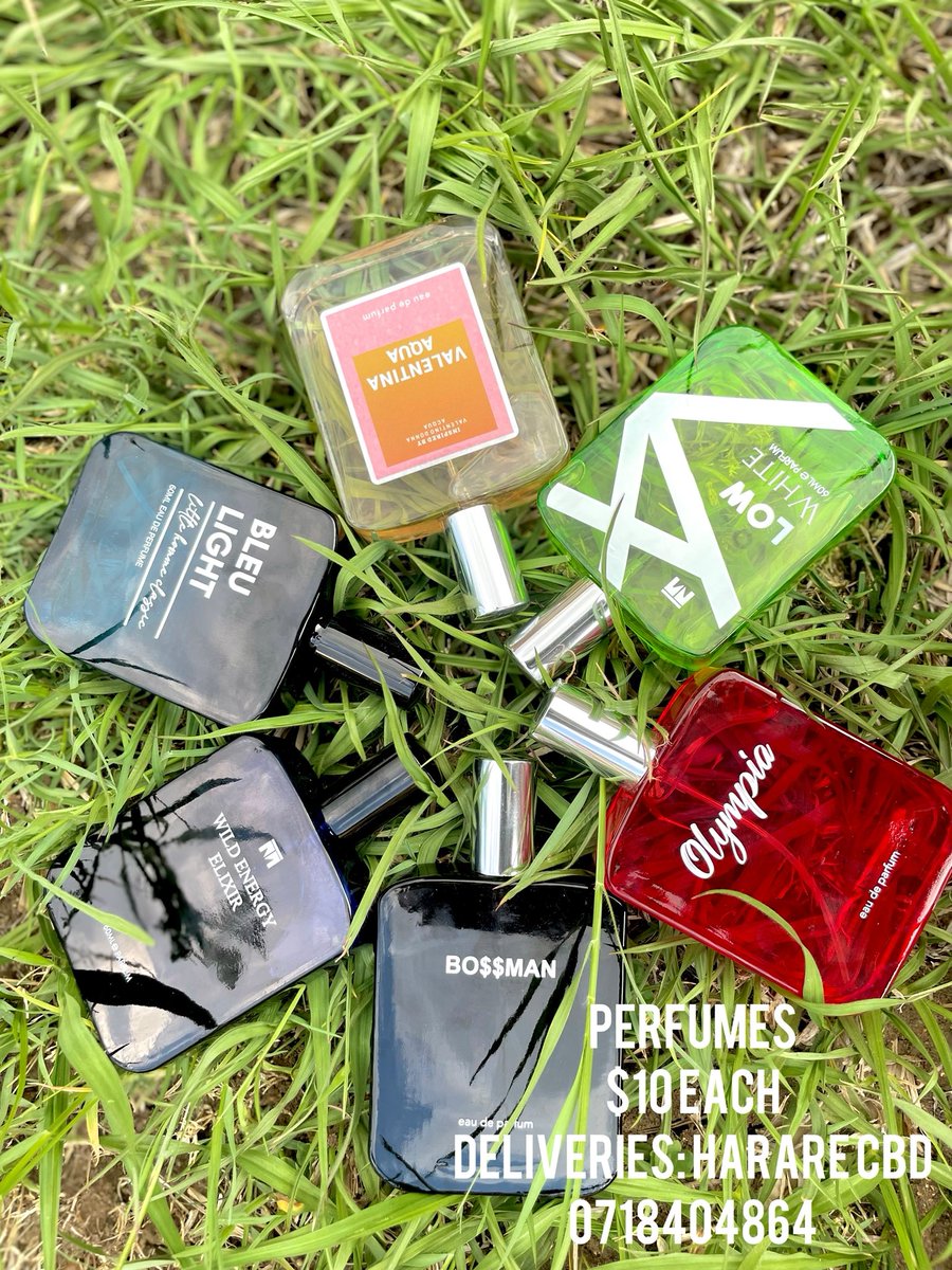 Perfumes $10 each Deliveries: Harare CBD Please Retweet, my next customer might be on your TL Follow this link to view our catalog on WhatsApp: wa.me/c/263718404864