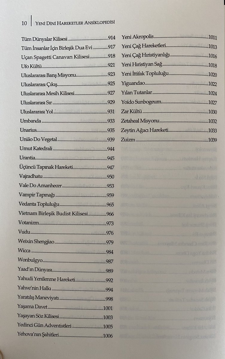 138 yazar, 361 hareket hakkında bilgi, 1040 sayfa… Yaklaşık %50 genişletilmiş baskı çıktı. İstifade edilmesi dileğiyle… okurkitap.com/kitap/yeni-din…