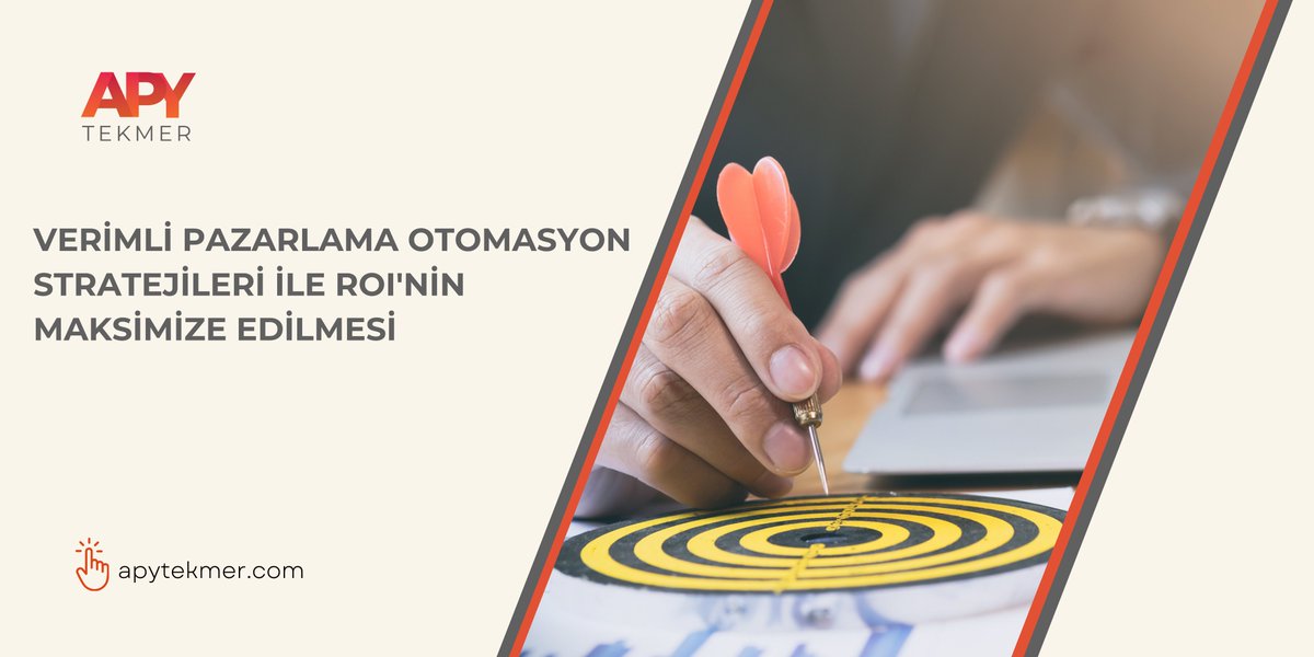 apytekmer's tweet photo. 🌸Yeni blog yazımızla karşınızdayız!
🌟Pazarlama kampanyalarınızın her birinin yatırım getirisini (ROI) hesaplamak, stratejinizi geliştirmenize ve bilgiye dayalı ve kârlı kararlar vermenize yardımcı olur.
#apytekmer #startup #marketing #pazarlama #girişim #roi #yatırım https://t.co/cIj2XYAmmO